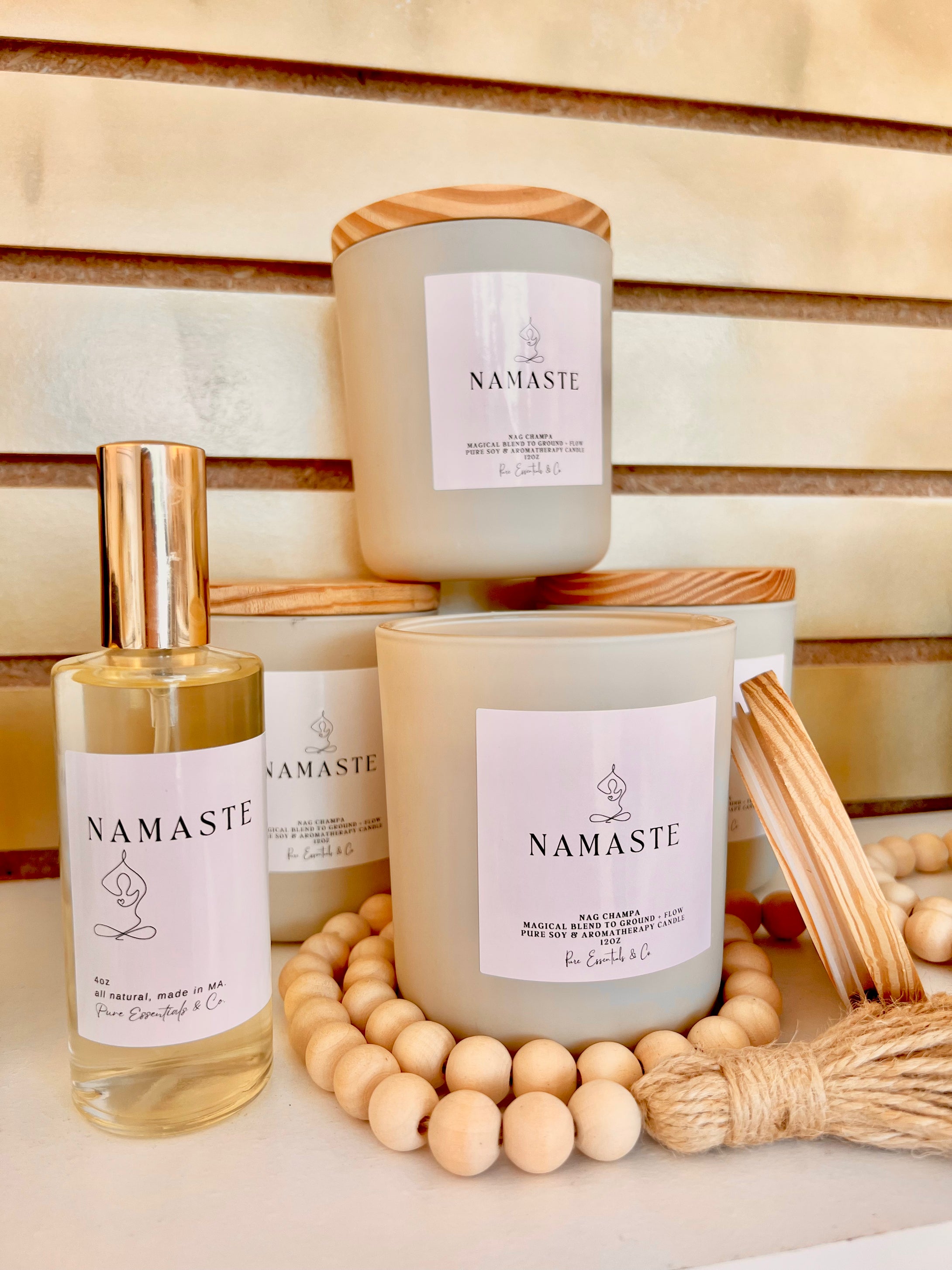 Namaste Candle